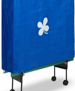 Relaxdays tafeltennistafel hoes - blauw - afdekhoes pingpongtafel - beschermhoes outdoor