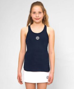 BIDI BADU Crew Junior Tank - dark blue Shirts Kinder