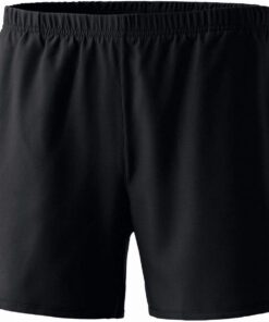 Dames Tennisshorts Zwart - Sneldrogend en Elastische Tailleband