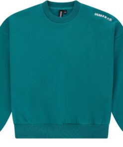 Osaka Men Boxy Sweater Transformative Teal