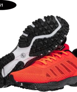 Nivard Tennisschoenen - Heren - Dames - Tenniskleding - Indoor - Outdoor - Mandarijnrood - Maat 41