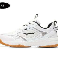 Livano Tennisschoenen - Heren - Dames - Tenniskleding - Indoor - Outdoor - Wit & Zwart - Maat 43