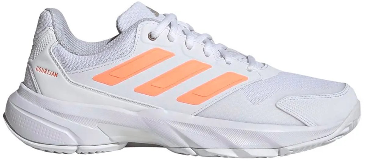 Adidas Courtjam Control 3 Allcourt Schoenen Wit EU 38 2/3 Vrouw