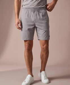 Sjeng Sports WESSEL - Maat: L Sterling - Tennis Shorts Mannen - Sportbroek -