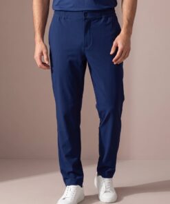 Sjeng Sports DAAN - Maat: XL Pelikan Ink - Tennis Broek Mannen - Sportbroek - 90% polyester, 10% elastaan, woven horizontal stretch