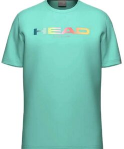 Head Racket Rainbow T-shirt Met Korte Mouwen Groen S Man